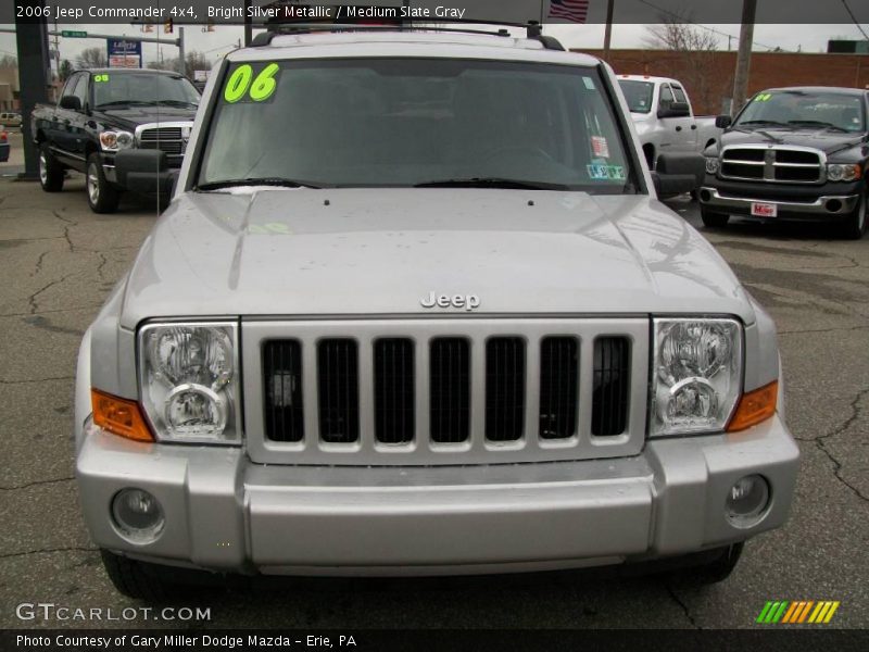 Bright Silver Metallic / Medium Slate Gray 2006 Jeep Commander 4x4