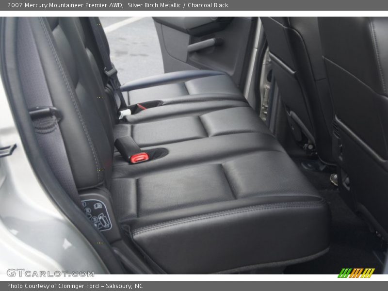 Silver Birch Metallic / Charcoal Black 2007 Mercury Mountaineer Premier AWD