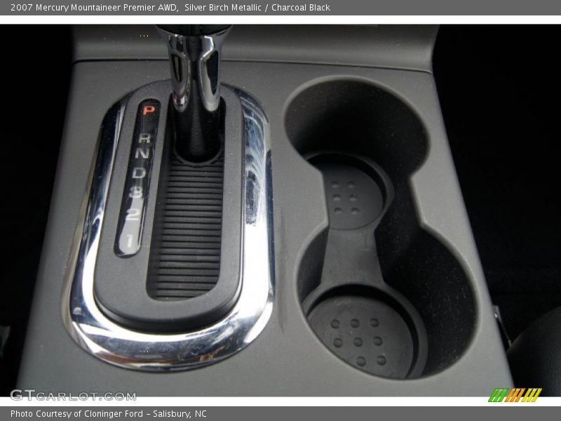 Silver Birch Metallic / Charcoal Black 2007 Mercury Mountaineer Premier AWD