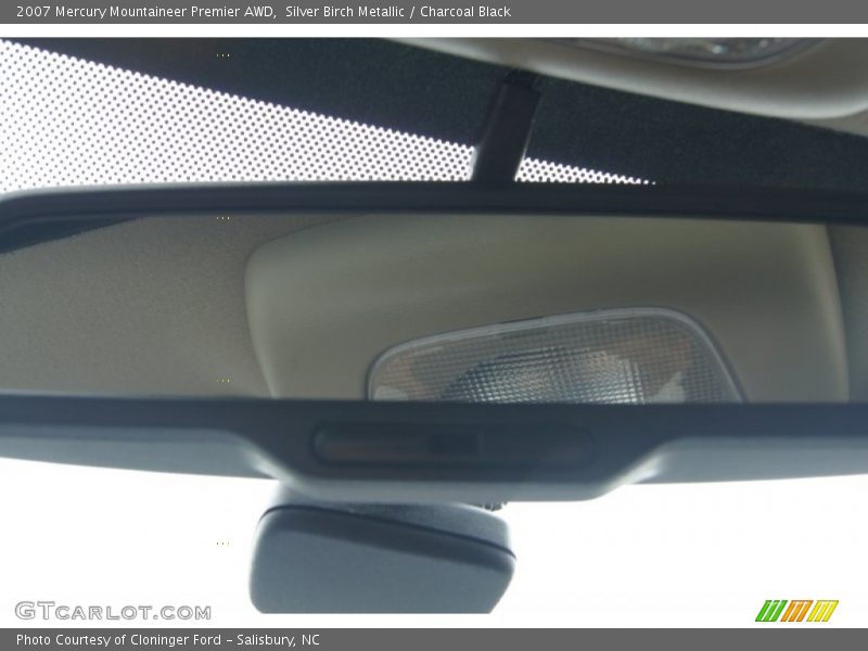 Silver Birch Metallic / Charcoal Black 2007 Mercury Mountaineer Premier AWD