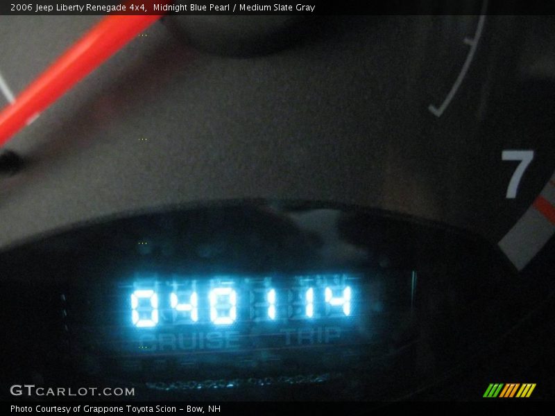 Midnight Blue Pearl / Medium Slate Gray 2006 Jeep Liberty Renegade 4x4