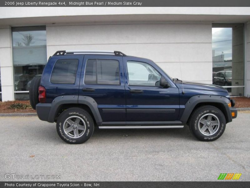 Midnight Blue Pearl / Medium Slate Gray 2006 Jeep Liberty Renegade 4x4