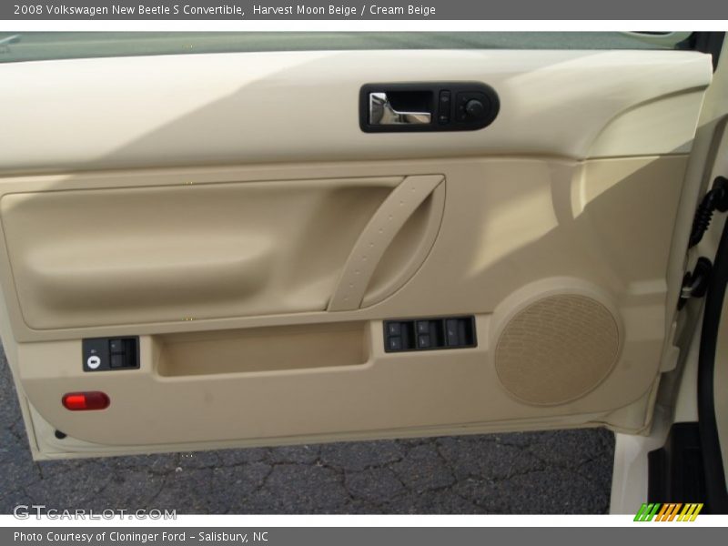 Harvest Moon Beige / Cream Beige 2008 Volkswagen New Beetle S Convertible