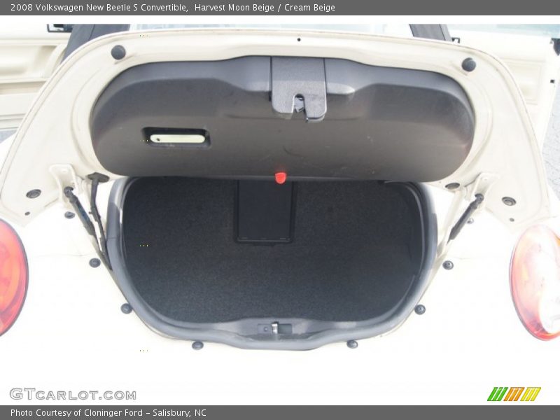 Harvest Moon Beige / Cream Beige 2008 Volkswagen New Beetle S Convertible