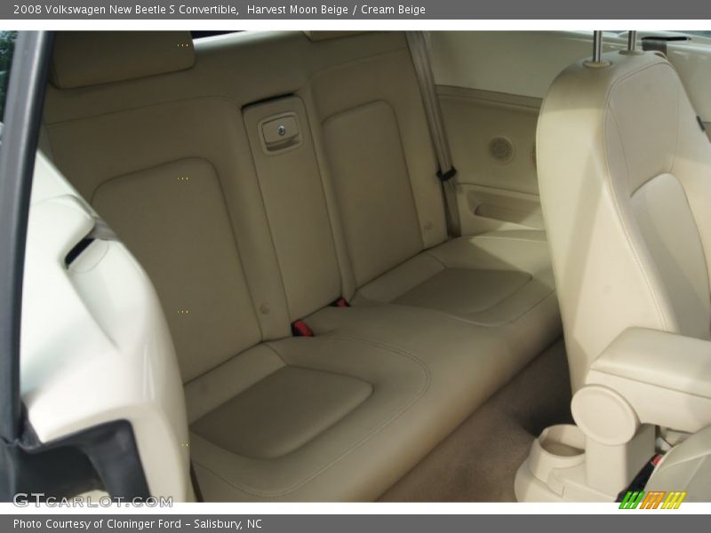 Harvest Moon Beige / Cream Beige 2008 Volkswagen New Beetle S Convertible