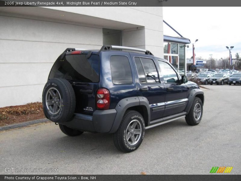 Midnight Blue Pearl / Medium Slate Gray 2006 Jeep Liberty Renegade 4x4