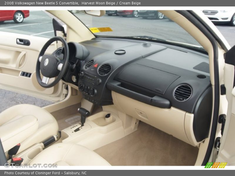 Harvest Moon Beige / Cream Beige 2008 Volkswagen New Beetle S Convertible