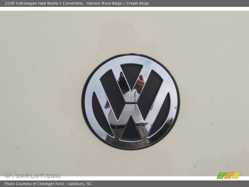 Harvest Moon Beige / Cream Beige 2008 Volkswagen New Beetle S Convertible