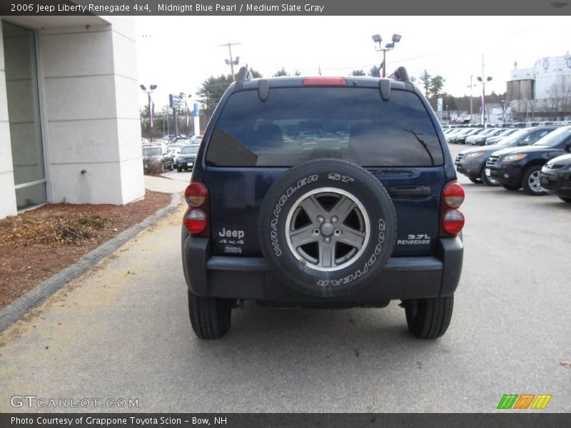 Midnight Blue Pearl / Medium Slate Gray 2006 Jeep Liberty Renegade 4x4