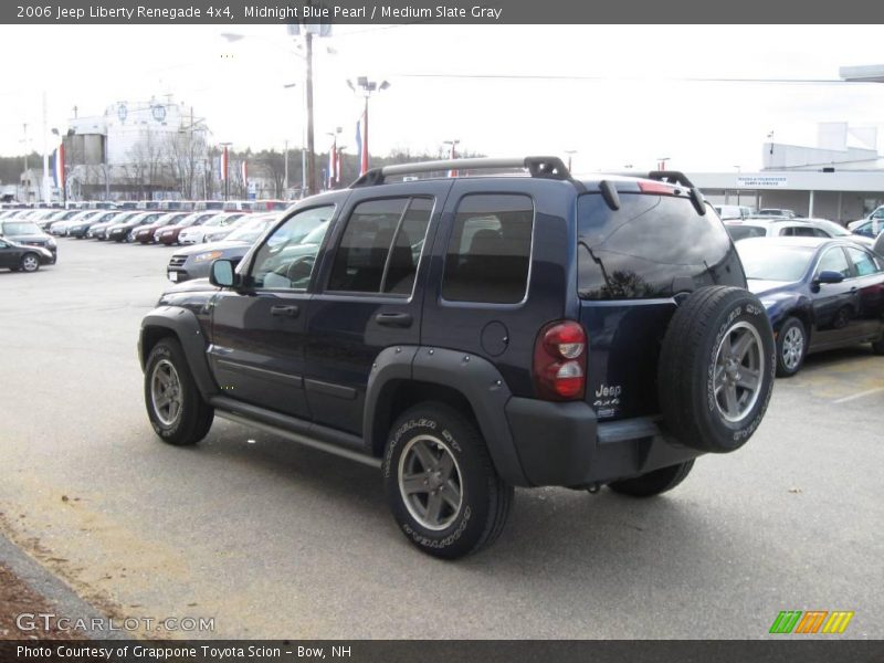 Midnight Blue Pearl / Medium Slate Gray 2006 Jeep Liberty Renegade 4x4