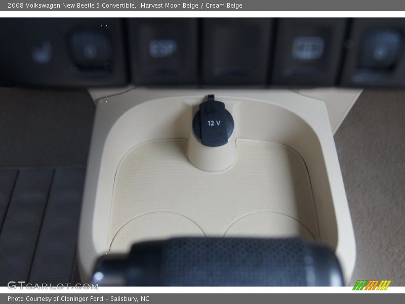 Harvest Moon Beige / Cream Beige 2008 Volkswagen New Beetle S Convertible