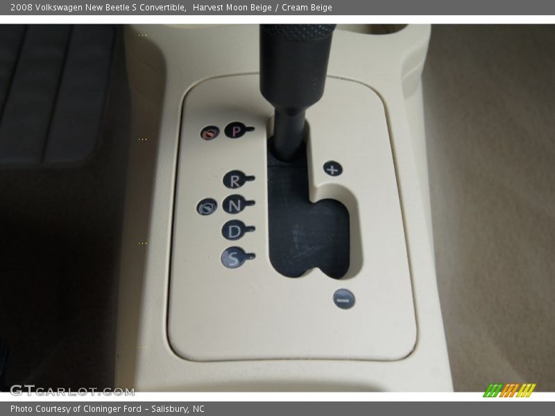 Harvest Moon Beige / Cream Beige 2008 Volkswagen New Beetle S Convertible