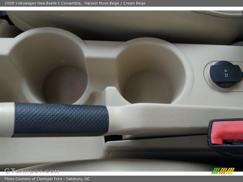 Harvest Moon Beige / Cream Beige 2008 Volkswagen New Beetle S Convertible