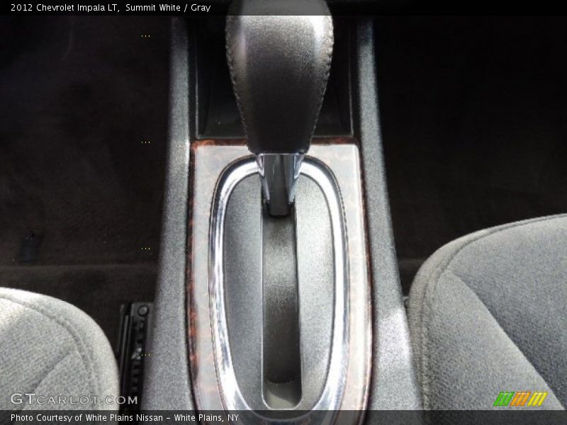 Summit White / Gray 2012 Chevrolet Impala LT