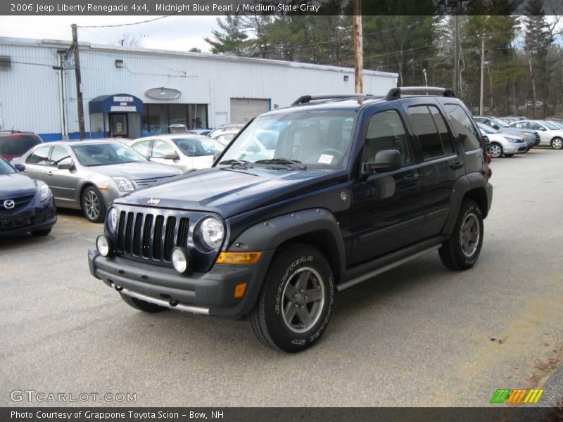 Midnight Blue Pearl / Medium Slate Gray 2006 Jeep Liberty Renegade 4x4