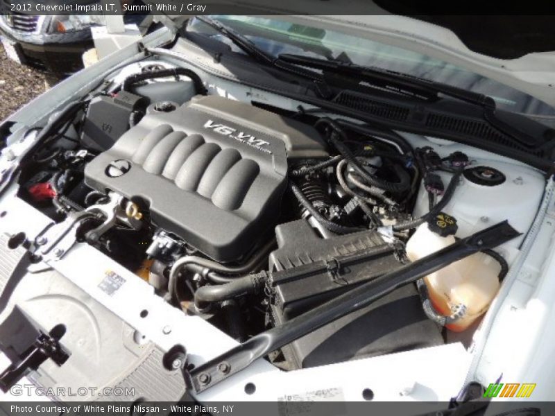 Summit White / Gray 2012 Chevrolet Impala LT