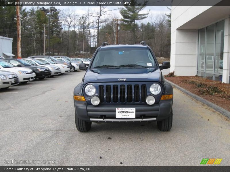 Midnight Blue Pearl / Medium Slate Gray 2006 Jeep Liberty Renegade 4x4