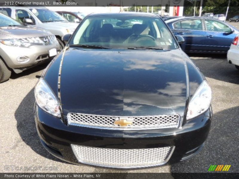 Black / Ebony 2012 Chevrolet Impala LT