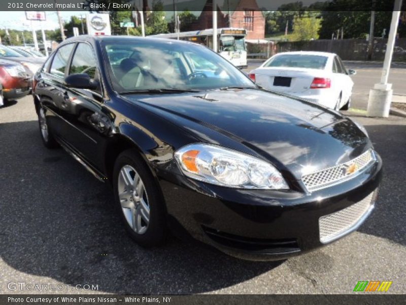 Black / Ebony 2012 Chevrolet Impala LT