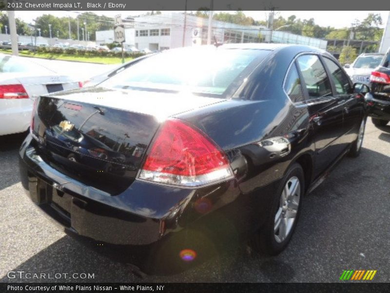 Black / Ebony 2012 Chevrolet Impala LT