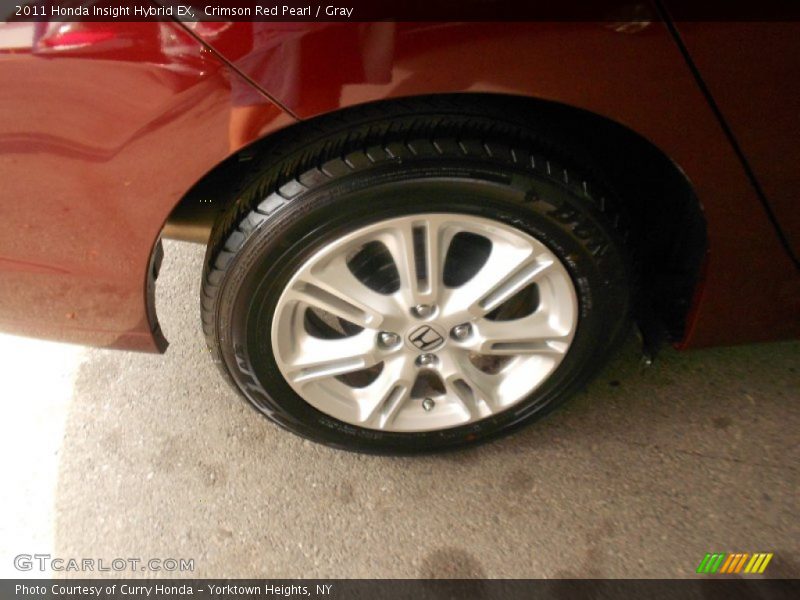 Crimson Red Pearl / Gray 2011 Honda Insight Hybrid EX