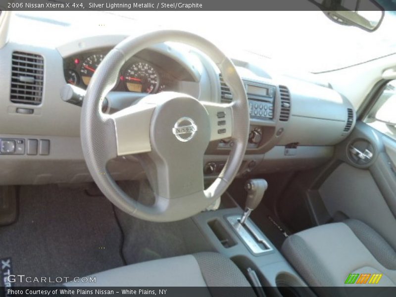 Silver Lightning Metallic / Steel/Graphite 2006 Nissan Xterra X 4x4