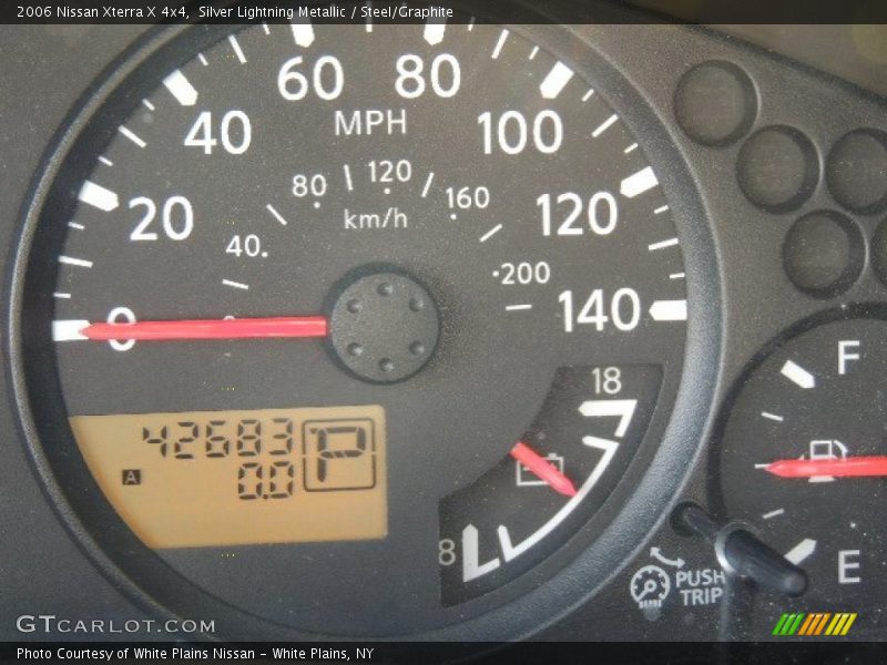 Silver Lightning Metallic / Steel/Graphite 2006 Nissan Xterra X 4x4