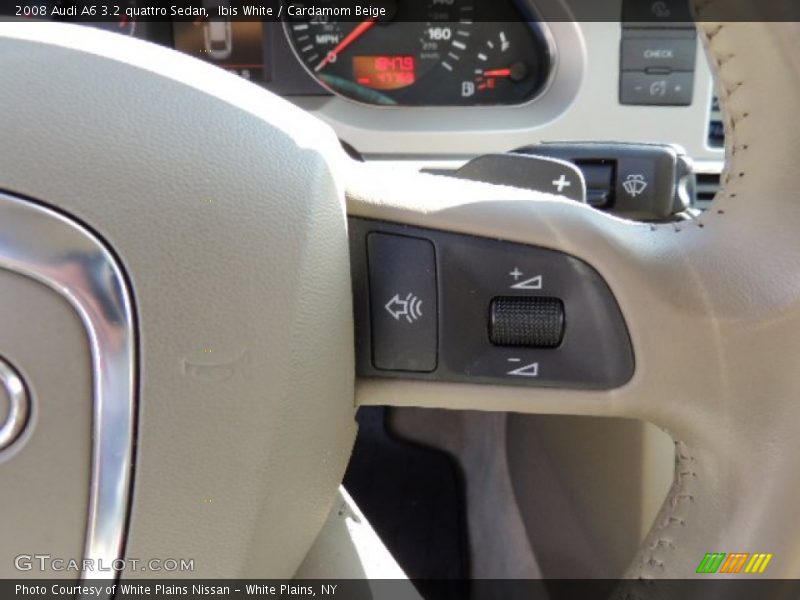 Ibis White / Cardamom Beige 2008 Audi A6 3.2 quattro Sedan