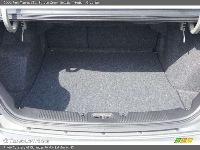 Spruce Green Metallic / Medium Graphite 2001 Ford Taurus SEL