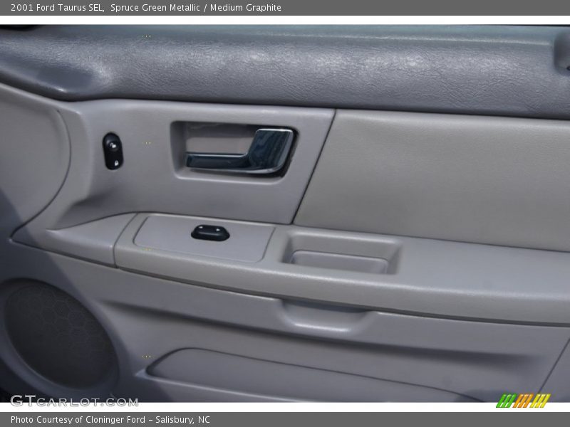 Spruce Green Metallic / Medium Graphite 2001 Ford Taurus SEL