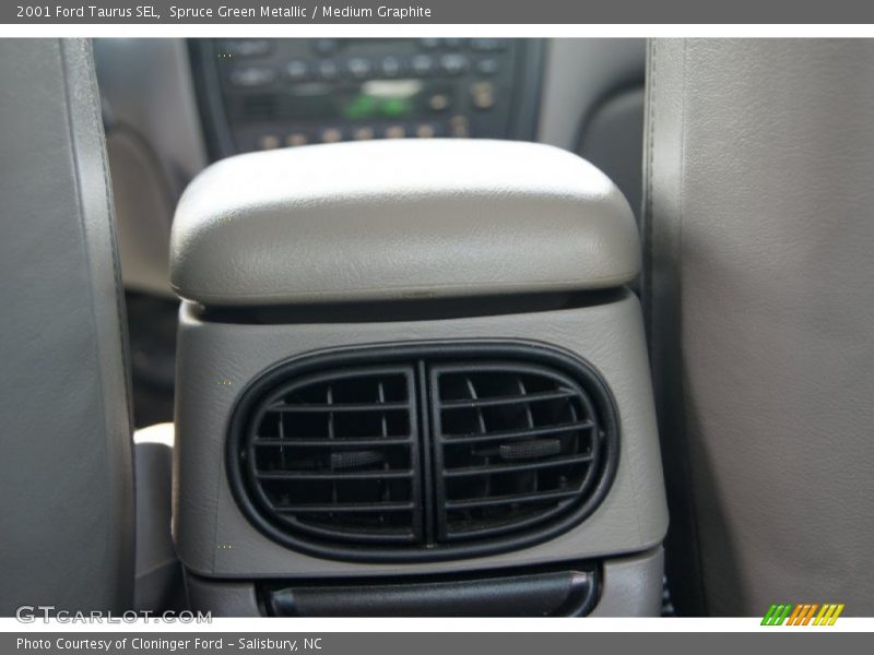 Spruce Green Metallic / Medium Graphite 2001 Ford Taurus SEL