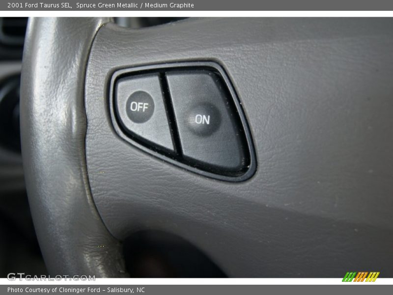 Spruce Green Metallic / Medium Graphite 2001 Ford Taurus SEL