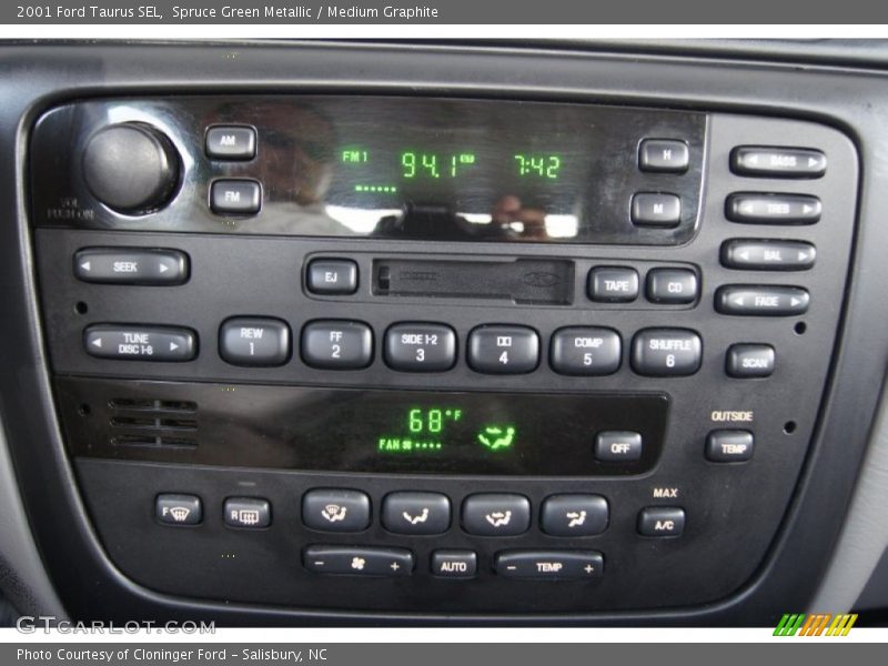 Spruce Green Metallic / Medium Graphite 2001 Ford Taurus SEL
