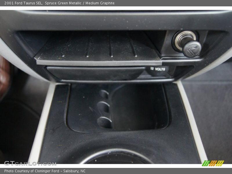 Spruce Green Metallic / Medium Graphite 2001 Ford Taurus SEL