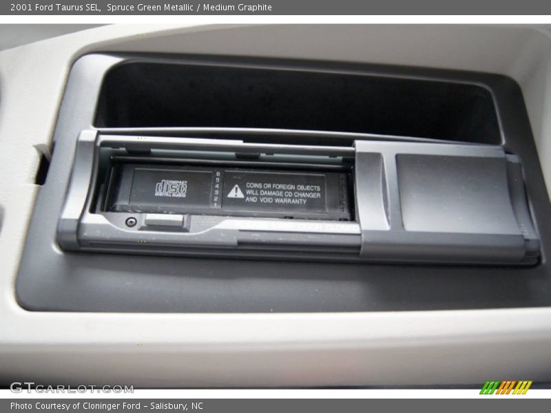 Spruce Green Metallic / Medium Graphite 2001 Ford Taurus SEL