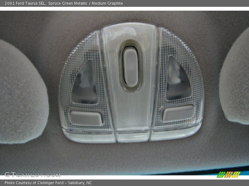 Spruce Green Metallic / Medium Graphite 2001 Ford Taurus SEL