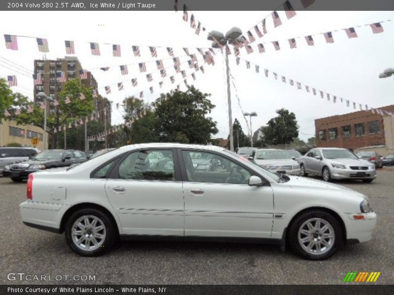 Ice White / Light Taupe 2004 Volvo S80 2.5T AWD