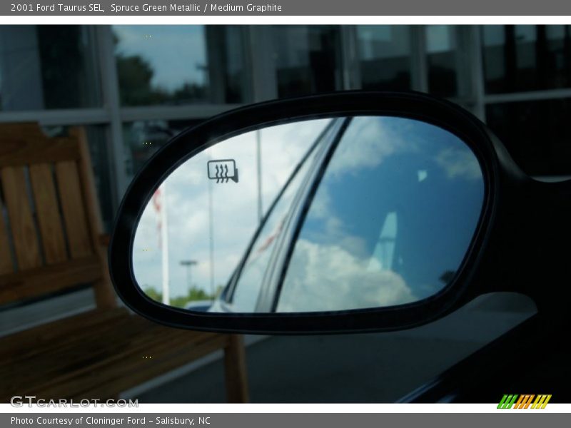 Spruce Green Metallic / Medium Graphite 2001 Ford Taurus SEL