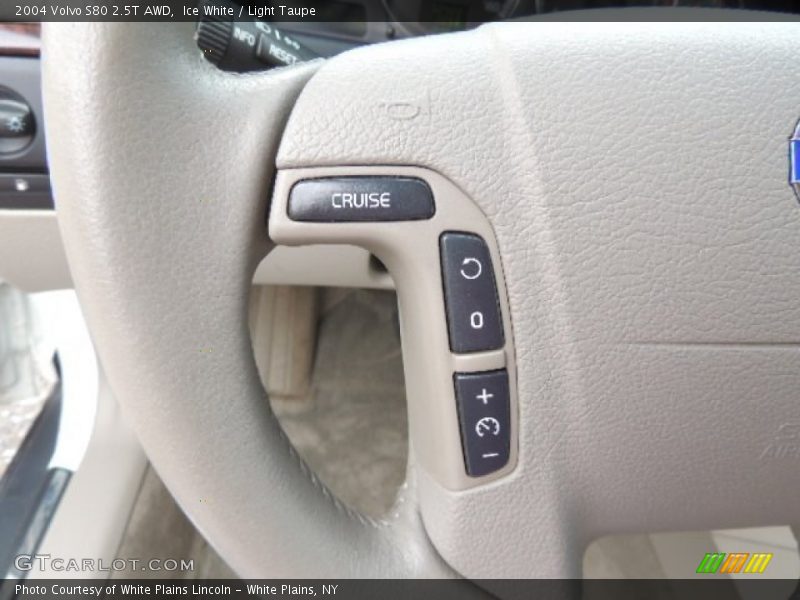 Ice White / Light Taupe 2004 Volvo S80 2.5T AWD