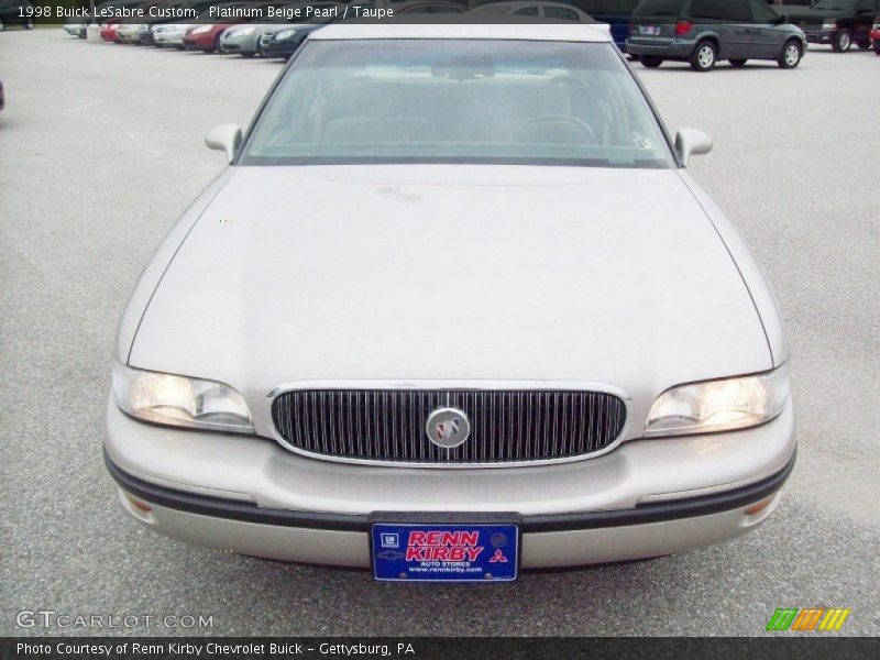 Platinum Beige Pearl / Taupe 1998 Buick LeSabre Custom