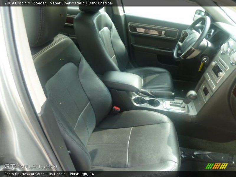 Vapor Silver Metallic / Dark Charcoal 2009 Lincoln MKZ Sedan