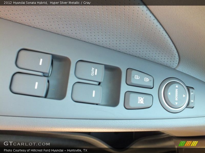 Hyper Silver Metallic / Gray 2012 Hyundai Sonata Hybrid