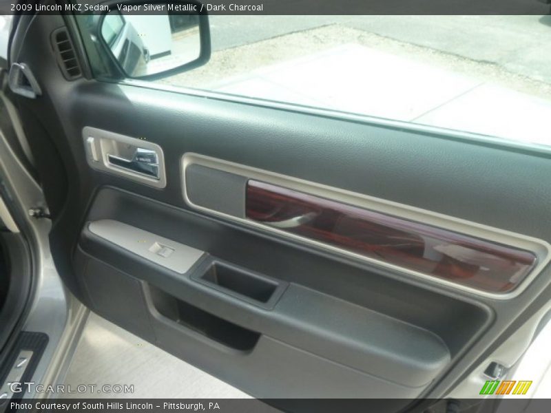 Vapor Silver Metallic / Dark Charcoal 2009 Lincoln MKZ Sedan