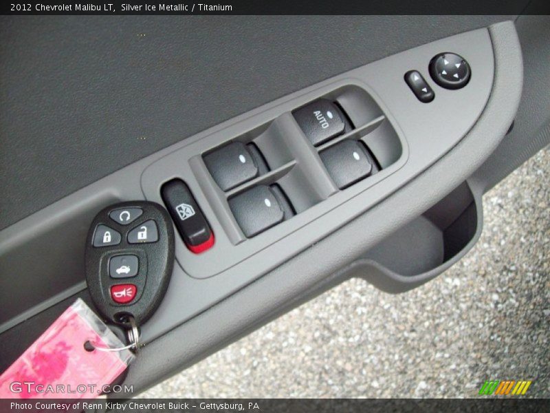 Silver Ice Metallic / Titanium 2012 Chevrolet Malibu LT
