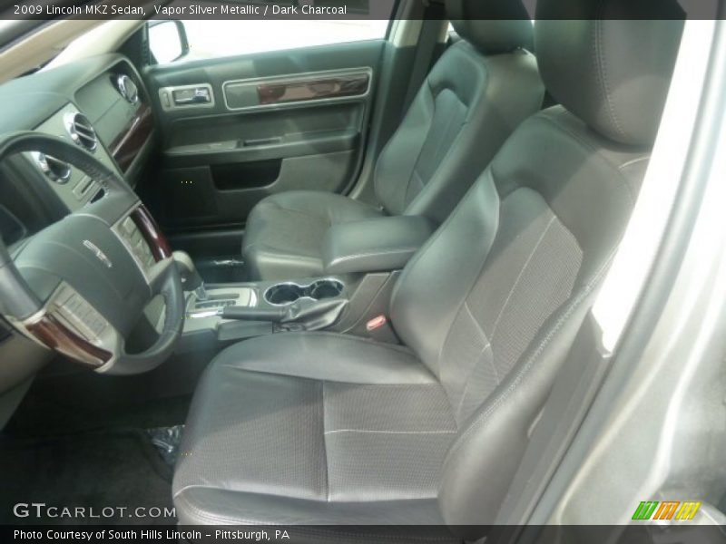 Vapor Silver Metallic / Dark Charcoal 2009 Lincoln MKZ Sedan