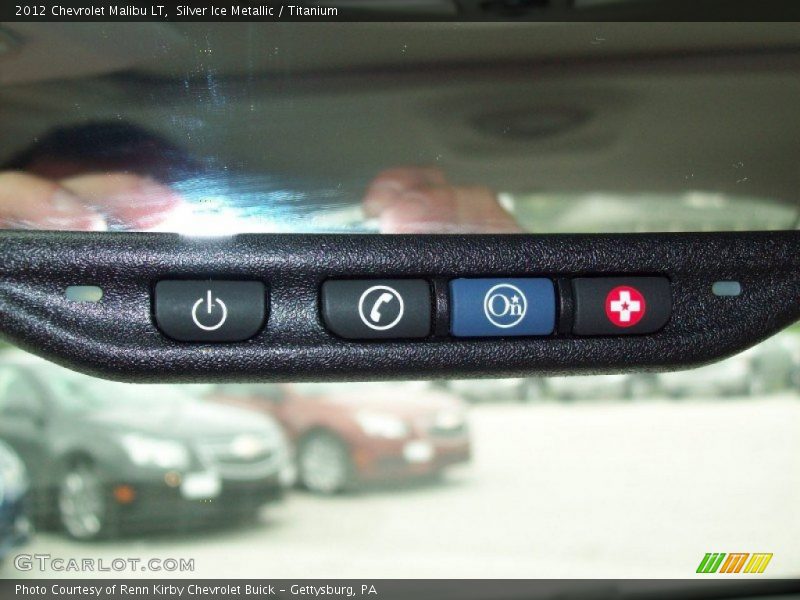 Silver Ice Metallic / Titanium 2012 Chevrolet Malibu LT