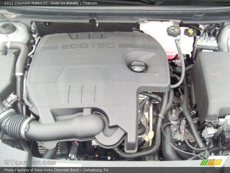 Silver Ice Metallic / Titanium 2012 Chevrolet Malibu LT