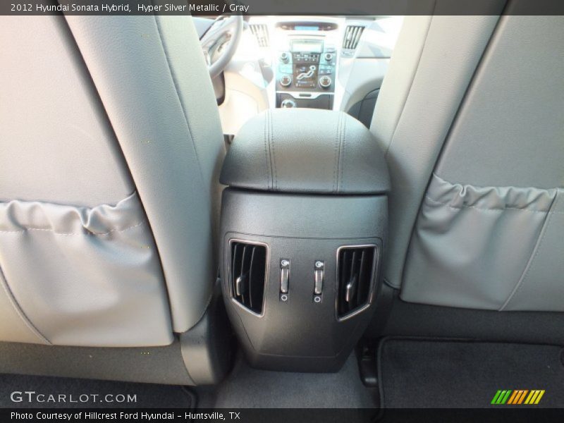 Hyper Silver Metallic / Gray 2012 Hyundai Sonata Hybrid
