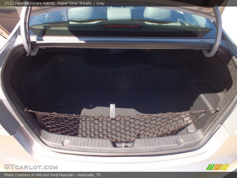 Hyper Silver Metallic / Gray 2012 Hyundai Sonata Hybrid