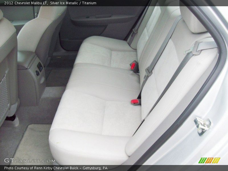 Silver Ice Metallic / Titanium 2012 Chevrolet Malibu LT